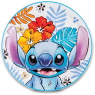 EGAN Serving plate Stitch, blue - Children's Plate