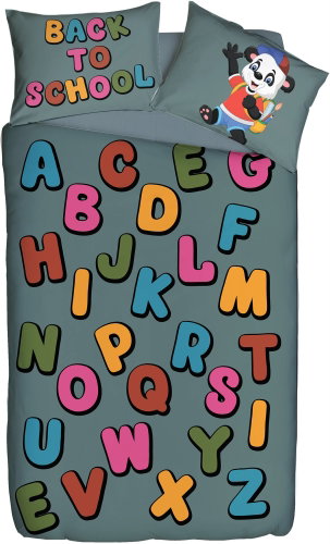 Winkiki - Set of children's bed linen Alphabet - Children's Bedding - Main image
