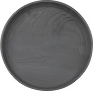 Silikonový talíř Eeveve Plate large Silicone - Marble Granite Gray - Children's Plate
