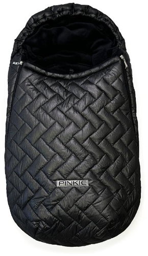 Pinkie Zig Zag Winter Coat 0-12 months - Stroller Footmuff - Main image