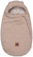 Baby Nellys Warm fuzak Lamb exclusiv, 85 × 50 cm, beige - Stroller Footmuff