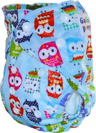 GaGa's Newborn Oversized Panties Owls on Snaps - Nappies