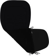 Hajan Stroller Mat Merino Black - Stroller liner