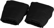 Hajan Rukávník dělený Softshell Minky Černý - Rukávník na kočárek