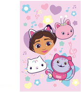 Jerry Fabrics Baby fleece blanket Gabbys Dollhouse Music 100 × 150 cm - Blanket