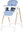 Sky Blue High Chair