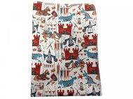 Changing mat (PUL) - Bajaja, blue velour - Changing Pad