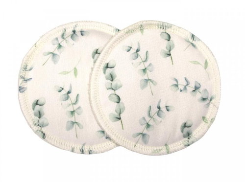 BIO Bra Inserts - Eucalyptus (PUL) - Breast Pads - Main image
