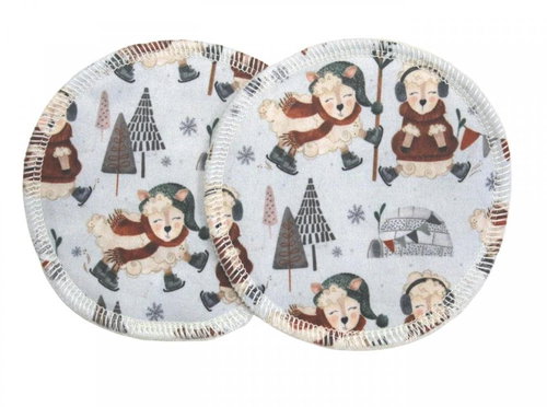 BIO Vložky do podprsenky - Ovčí radovánky (PUL) - Vložky do podprsenky - Hlavní obrázek