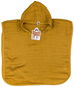 XKKO BMB Bambusové mušelínové pončo Colours Honey Mustard Vel. 1 (1-2 roky) - Ručníkové pončo