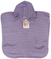 XKKO BMB Bamboo Muslin Poncho Colours Lavender Aura Size 2 (2-3 years) - Towel Poncho