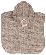 XKKO BMB Bamboo Muslin Poncho Safari Atmosphere Size 2 (2-3 years) - Towel Poncho