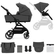 Kinderkraft Select 2 v 1 Yoxi Moonlight Grey - Kočárek
