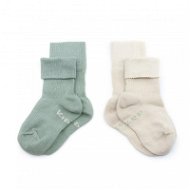 KipKep Dětské Stay-on-Socks 12-18 m 2 páry Calming Green - Socks