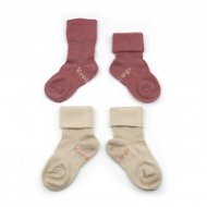 KipKep Dětské Stay-on-Socks 6-12 m 2 páry Dusty Clay - Socks