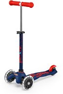 Micro Mini Deluxe LED Navy Blue - Children's Scooter