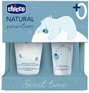 CHICCO Cosmetic Gift Set Natural Sensation - Sweet Time 0m+ - Gift Set