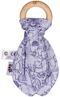 XKKO Kousátko BMB Lístky Safari - Lavender Aura - Kousátko