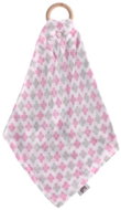 XKKO BMB Diapered Baby Bite - Baby Pink Cross - Baby Teether