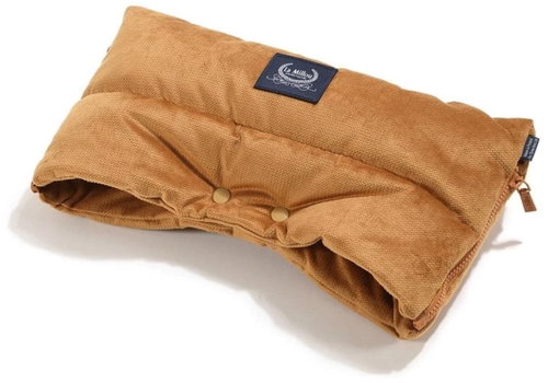 LaMillou Sametový fusak do kočárku Toffi 42 × 22 cm - Stroller Hand Muff - Main image