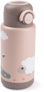 Done by Deer termo láhev Tiny farm, růžová, 340 ml - Children's Water Bottle