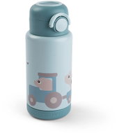 Done by Deer termo láhev Tiny farm, modrá, 340 ml - Children's Water Bottle