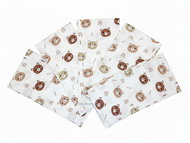 Prem International Fabric diaper 70 × 70 cm Bear Arrow (pack of 5) - Cloth Nappies