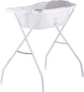 Chipolino Bathtub with mat and stand Vela 87 cm Grey - Baby Bathtub