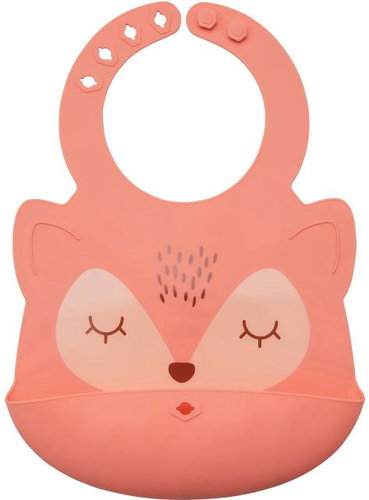 Tiny Twinkle Bryndák Coral Fox - Bib - Main image