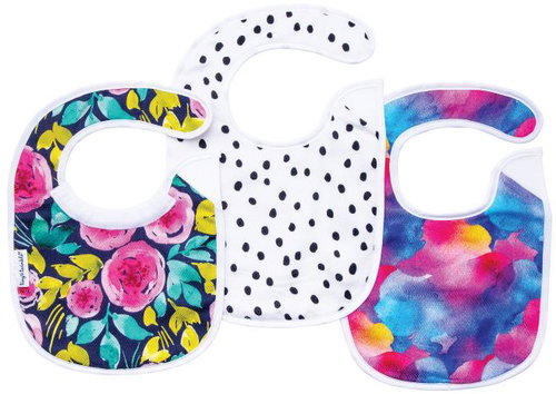 Tiny Twinkle Kaffle set 3 pcs Painted Peony - Bib - Main image