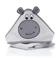 Osuška s kapucí Hippo 75 × 75 cm - Children's Bath Towel