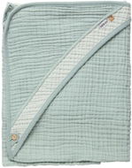 Bébé-jou Mušelínový ručník s kapucí Pure Cotton Green - Children's Bath Towel