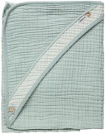 Bébé-jou Mušelínový ručník s kapucí Pure Cotton Green - Children's Bath Towel