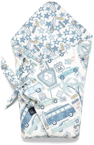 LaMillou Novorozenecká zavinovačka Route 66 Colour - Swaddle Blanket - Main image