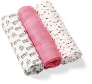 BabyOno Bambusové pleny růžové - Cloth Nappies