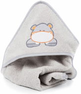 Fillikid Osuška s kapucí Grey 75 × 75 cm - Children's Bath Towel