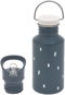 Lässig Bottle Stainless Steel Happy Prints midnight blue - Detská fľaša na pitie