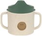 Lässig Sippy Cup PP/Cellulose Happy Rascals Smile green - Baby cup