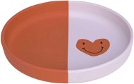 Lässig Plate Happy Rascals Heart lavender - Gyerek tányér