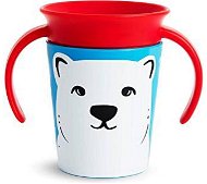Munchkin Juniorský hrneček WildLove 360° s oušky 177 ml polární medvěd - Baby cup