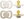 B.Box Natural Rubber Soothers 0–6m 2pcs Vanilla/Latte