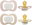 b.box Natural Rubber Soothers 0-6m 2 pcs Glow blush/latte