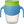 Non-Leaking Teaching Cup 250 ml blue/green