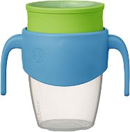 B.Box 360° netekoucí učící hrneček 250 ml modrá/zelená - Baby cup
