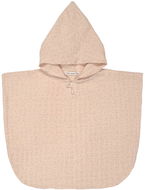 Lässig Muslin Poncho dots peach rose - Detská osuška