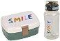 Lässig Little Gang Smile dobozkészlet milky/ocean green - Uzsonnás doboz