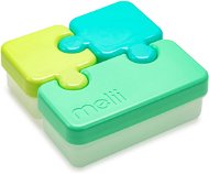 Melii Svačinový box Puzzle zelený, limetkový, modrý - Snack Box