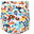 Sailor pocket diaper with snaps