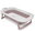Pink folding bath tub