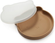Kidnort Retter with lid dark - Children's Plate